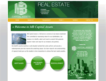 Tablet Screenshot of mbcapitalasset.com